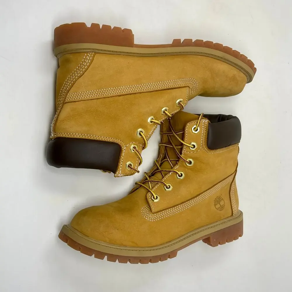 Timberland Junior Premium Waterproof‎ Leather Boots 6